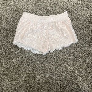Forever 21 Laced shorts